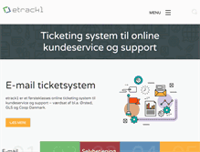 Tablet Screenshot of etrack1.com